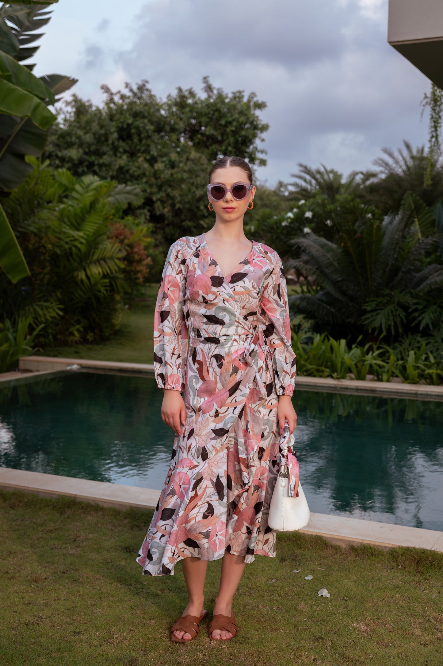 Heartstrings Wrap Dress