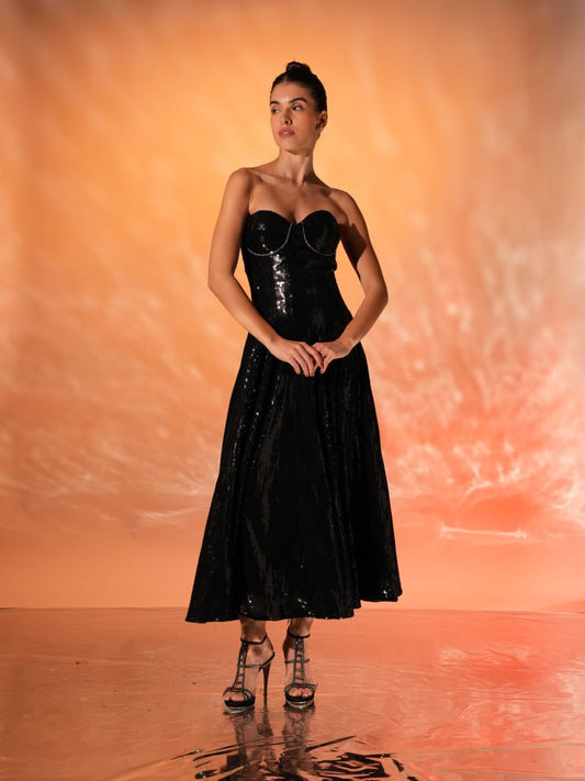 Shadow Sparkle Dress